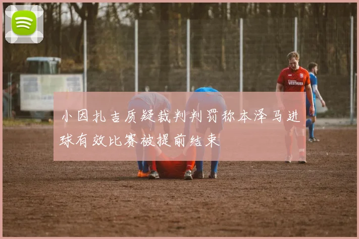 小因扎吉质疑裁判判罚称本泽马进球有效比赛被提前结束